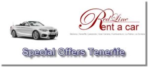 Car Rental Special offers from the car rental Red Line Rent a Car Tenerife